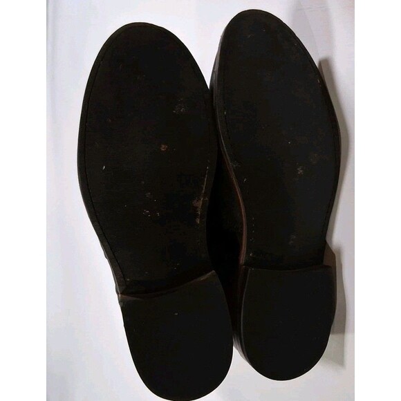 Miles & Louie Charles Boots Men’s 7.5 Black Lace Up Leather Casual Dress Ankle - Picture 6 of 8